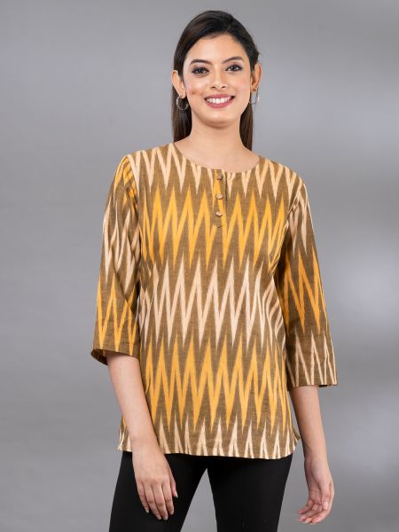 GMH Ikkat Cotton Women's Tunic
