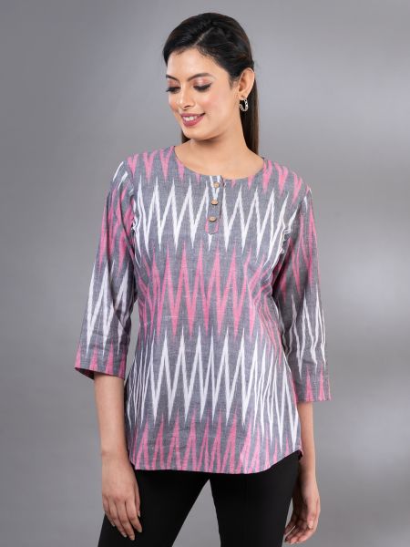 GMH Ikkat Cotton Women's Tunic