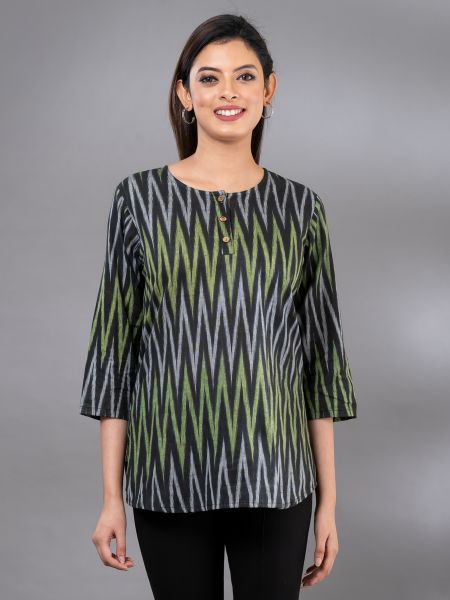 GMH Ikkat Cotton Women's Tunic