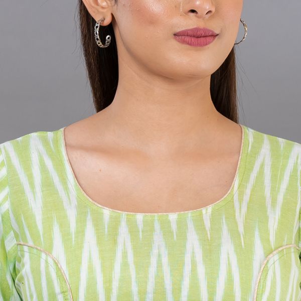 GMH ikkat Cotton women's Readymade Blouse