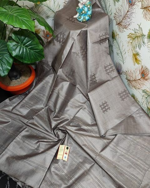 Pure Handloom Kota Viscose Silk Saree Weaving Design From Bhagalpur