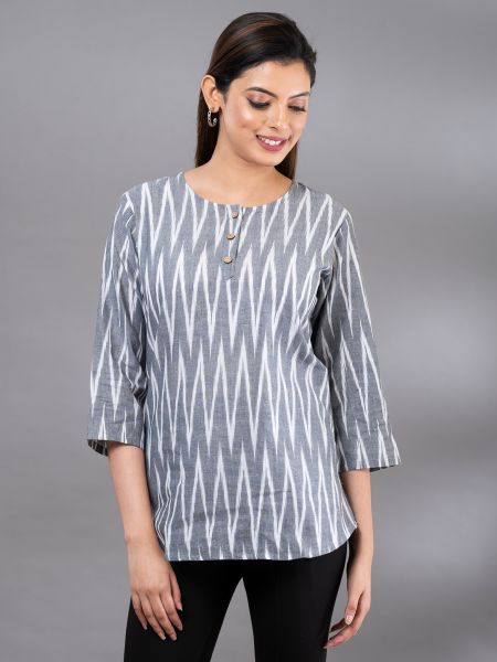 GMH Ikkat Cotton Women's Tunic