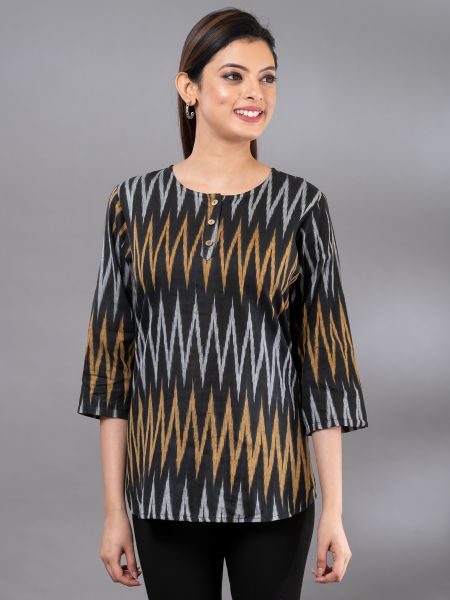 GMH Ikkat Cotton Women's Tunic
