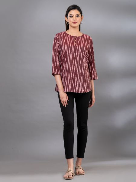 GMH Ikkat Cotton Women's Tunic