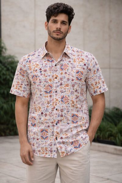 Men's Half Sleeve Soild Casual Regular Fit T-Shirt
