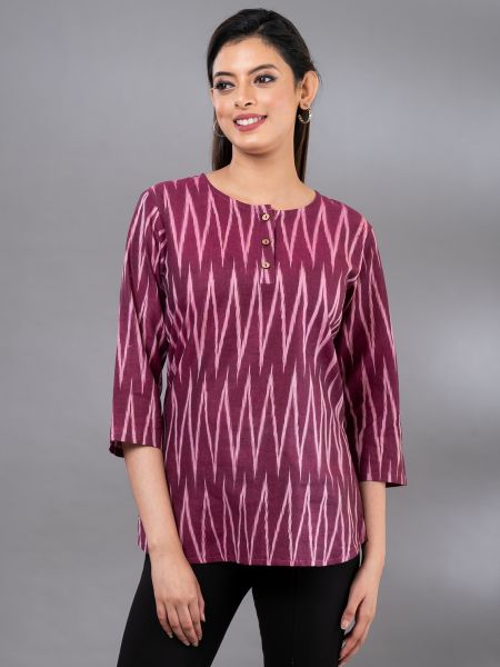 GMH Ikkat Cotton Women's Tunic