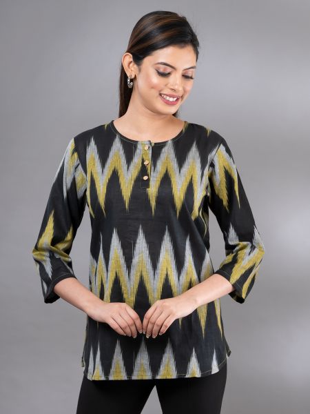 GMH Ikkat Cotton Women's Tunic