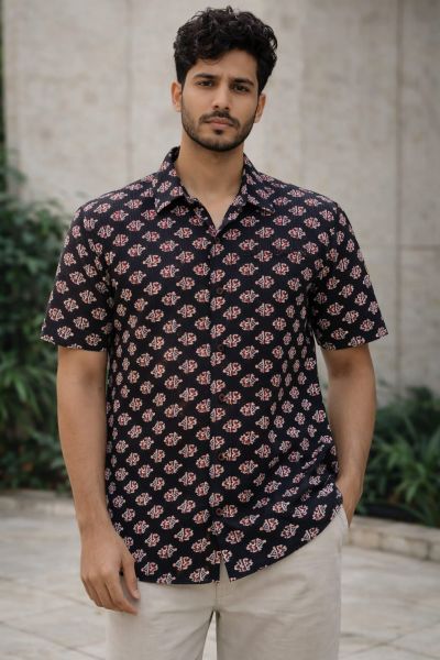 Men's Half Sleeve Soild Casual Regular Fit T-Shirt