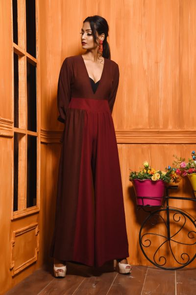 Dual Tone Jumpsuit