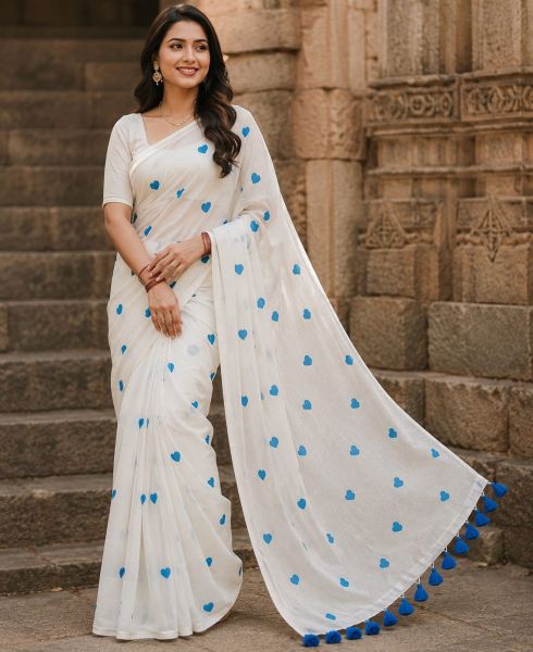 Pure Handloom Cotton Saree From Bengal
