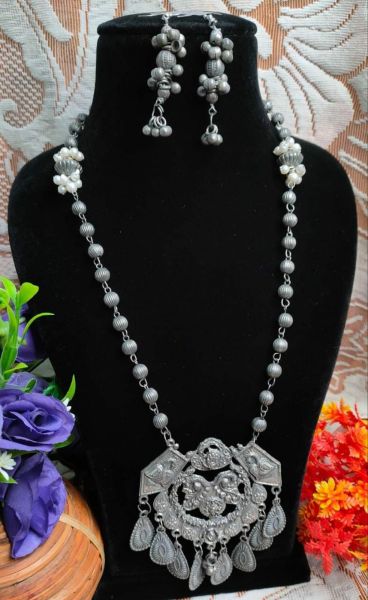Oxidized German Silver Jewellery