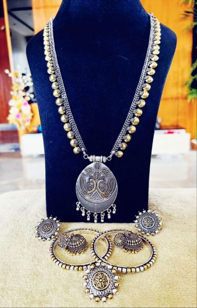 Oxidized German Silver Jewellery