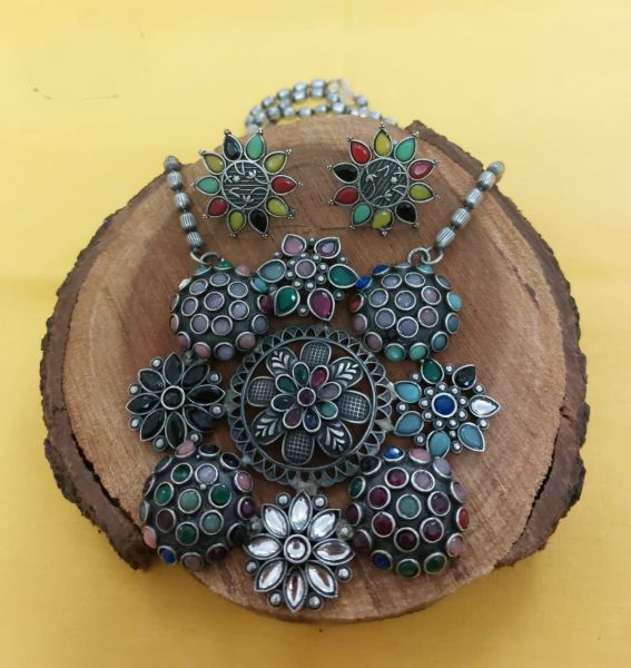 Oxidized German Silver Jewellery