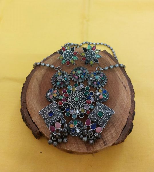 Oxidized German Silver Jewellery