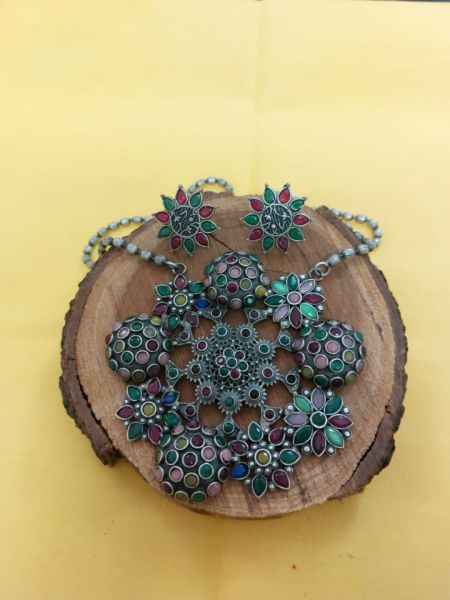 Oxidized German Silver Jewellery