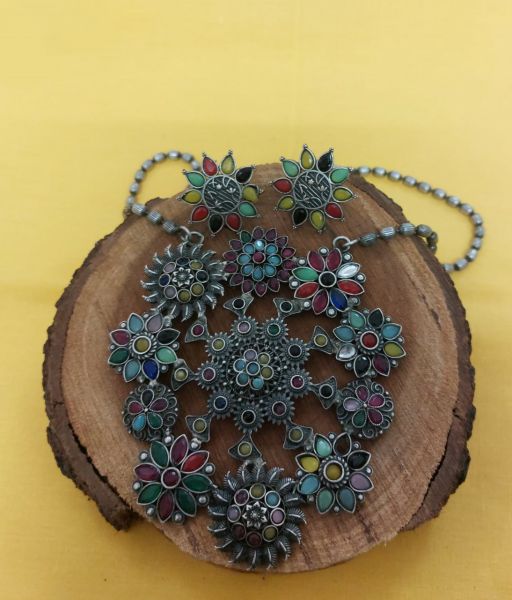 Oxidized German Silver Jewellery