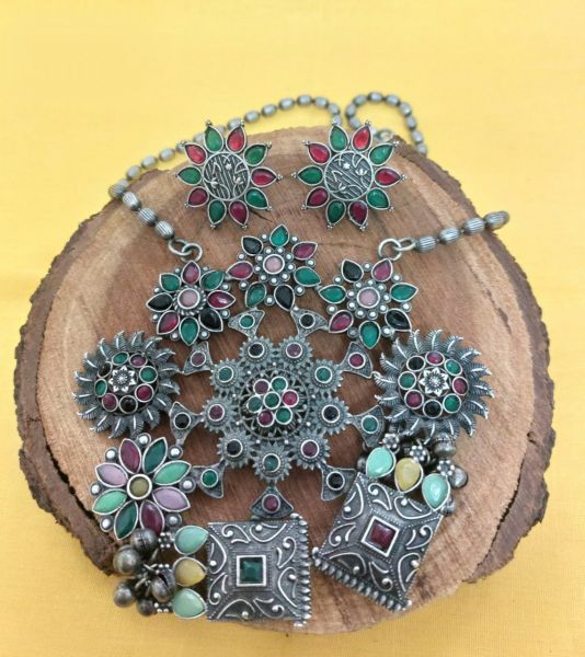 Oxidized German Silver Jewellery