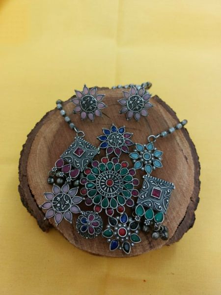 Oxidized German Silver Jewellery