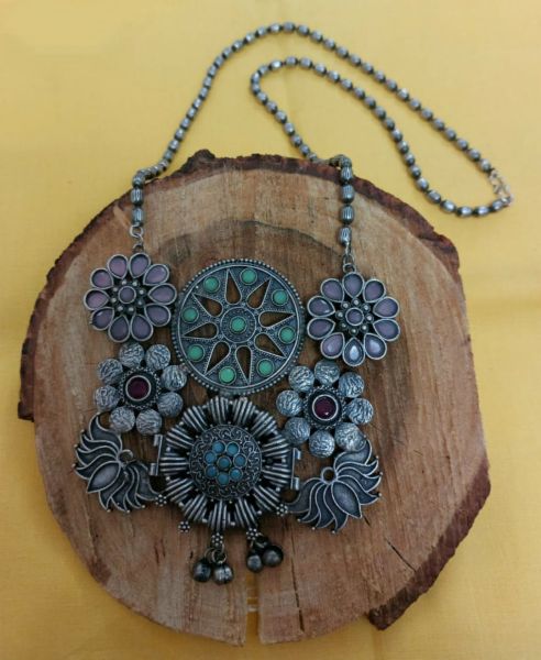 Oxidized German Silver Jewellery