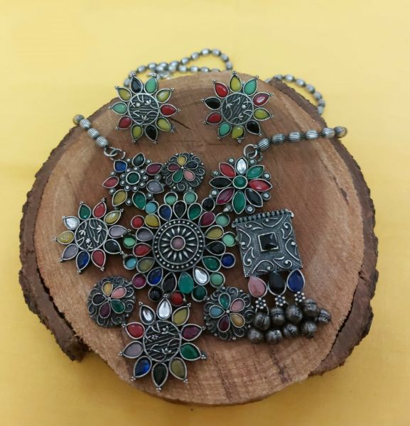 Oxidized German Silver Jewellery