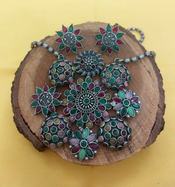 Oxidized German Silver Jewellery