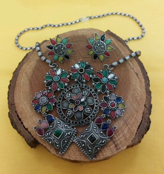 Oxidized German Silver Jewellery