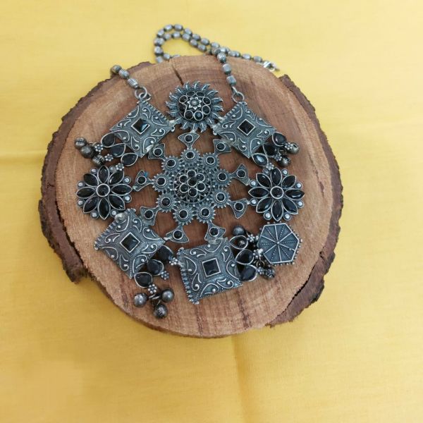Oxidized German Silver Jewellery