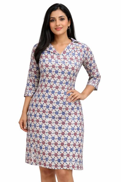 Multi Premium Bengal Modal Silk Kurti – Traditional Long Ethnic Kurta