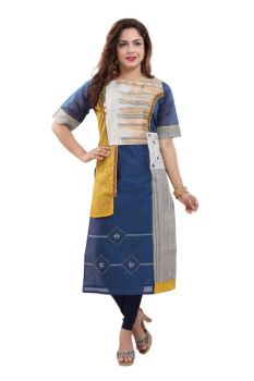 Blue festival/party wear kurti