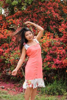 Floral Tie Dress