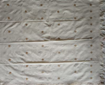 White Eri silk Shawl