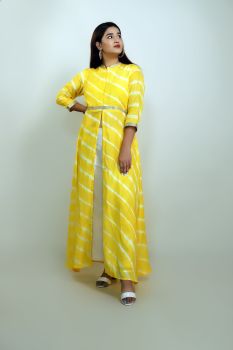 Full Length Leheriya Cape