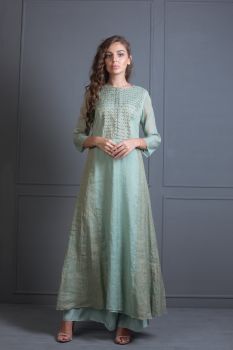 PRINTED ANARKALI SET
