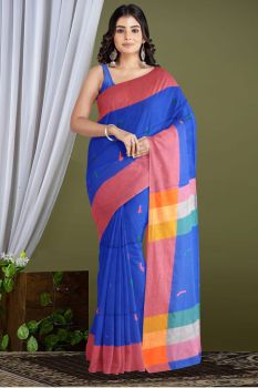 Bengal cotton Handloom saree