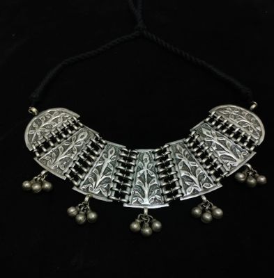 Silver Antique Necklace Handcrafted