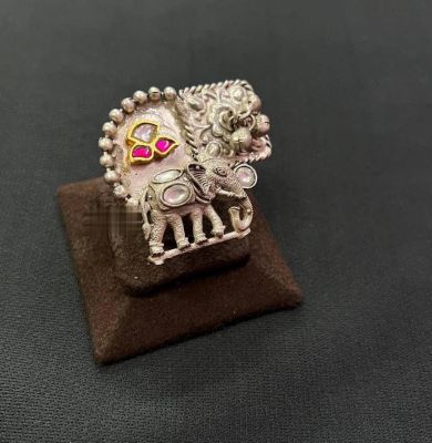 Elephant Silver Rings