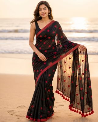 Pure Handloom Cotton Saree From Bengal