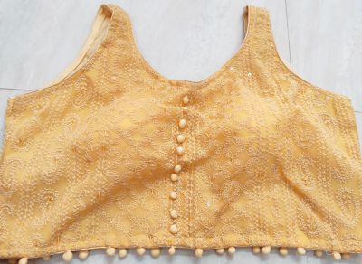 Yellow Pure Cotton Blouse