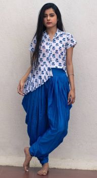 Dhoti Crop Set