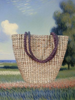 Handwoven Water Hyacinth Bag