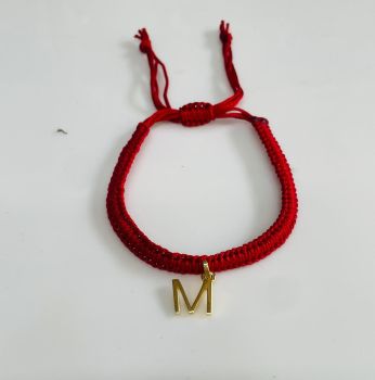 TJH "M" Initials Rakhi