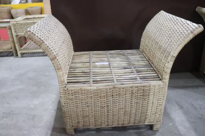 Cane Stool Bend Dhalai Netted