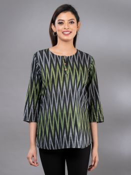 GMH Ikkat Cotton Women's Tunic
