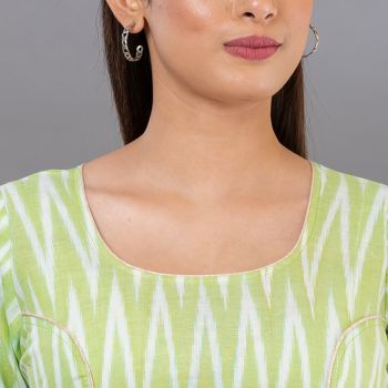 GMH ikkat Cotton women's Readymade Blouse