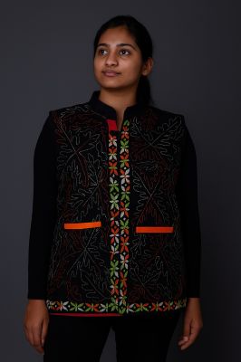 kantha Jacket Hand Stitch From Bengal