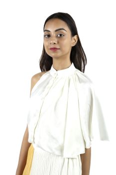 Snow White Cape Shirt