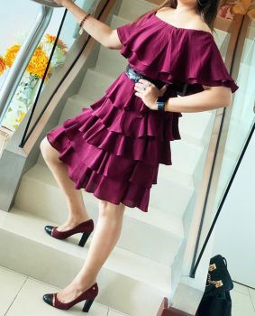 Ruffled dress
