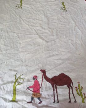 White Colour pure handloom Blouse from Bengal