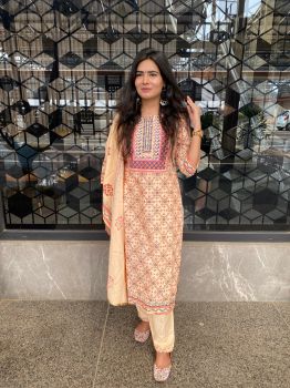 Multicolor Peach Set