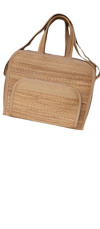 Water Hyacinth Laptop Cum Filecover Bag